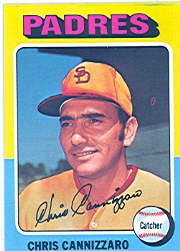1975 Topps Baseball Cards      355     Chris Cannizzaro